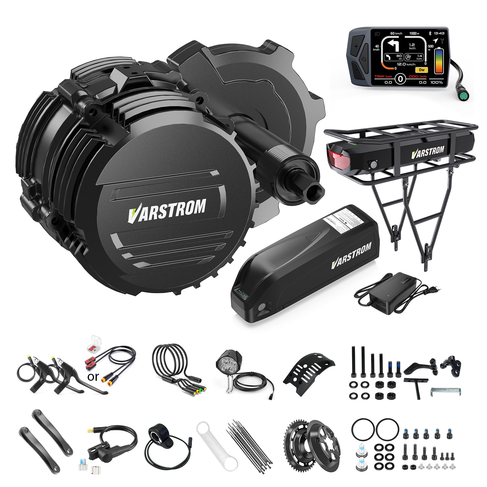 Tongsheng Tsdz2B Mid Drive Motor - [STAN MAGAZYNOWY W USA] Zestaw silnika