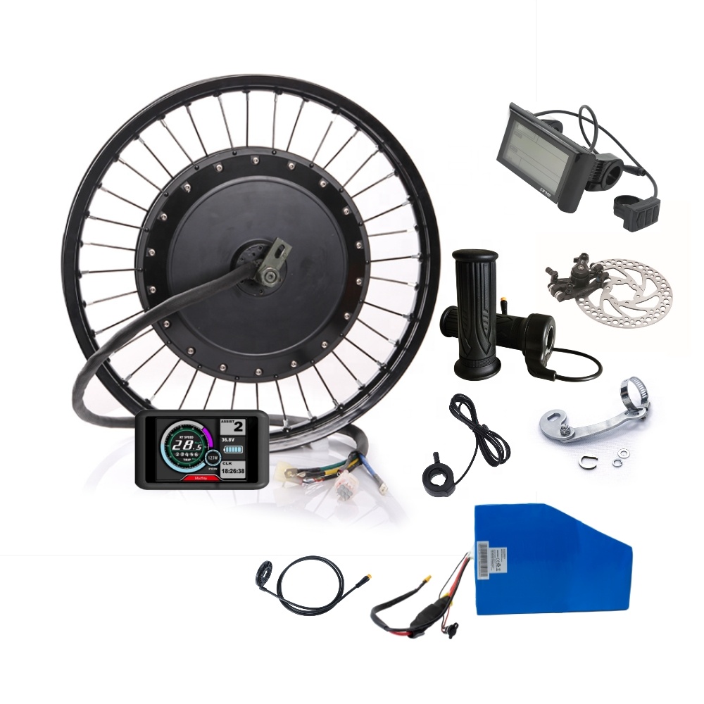 Zestaw do konwersji roweru ele – 72V 5000W Hub Motor Kit recenzja i cena