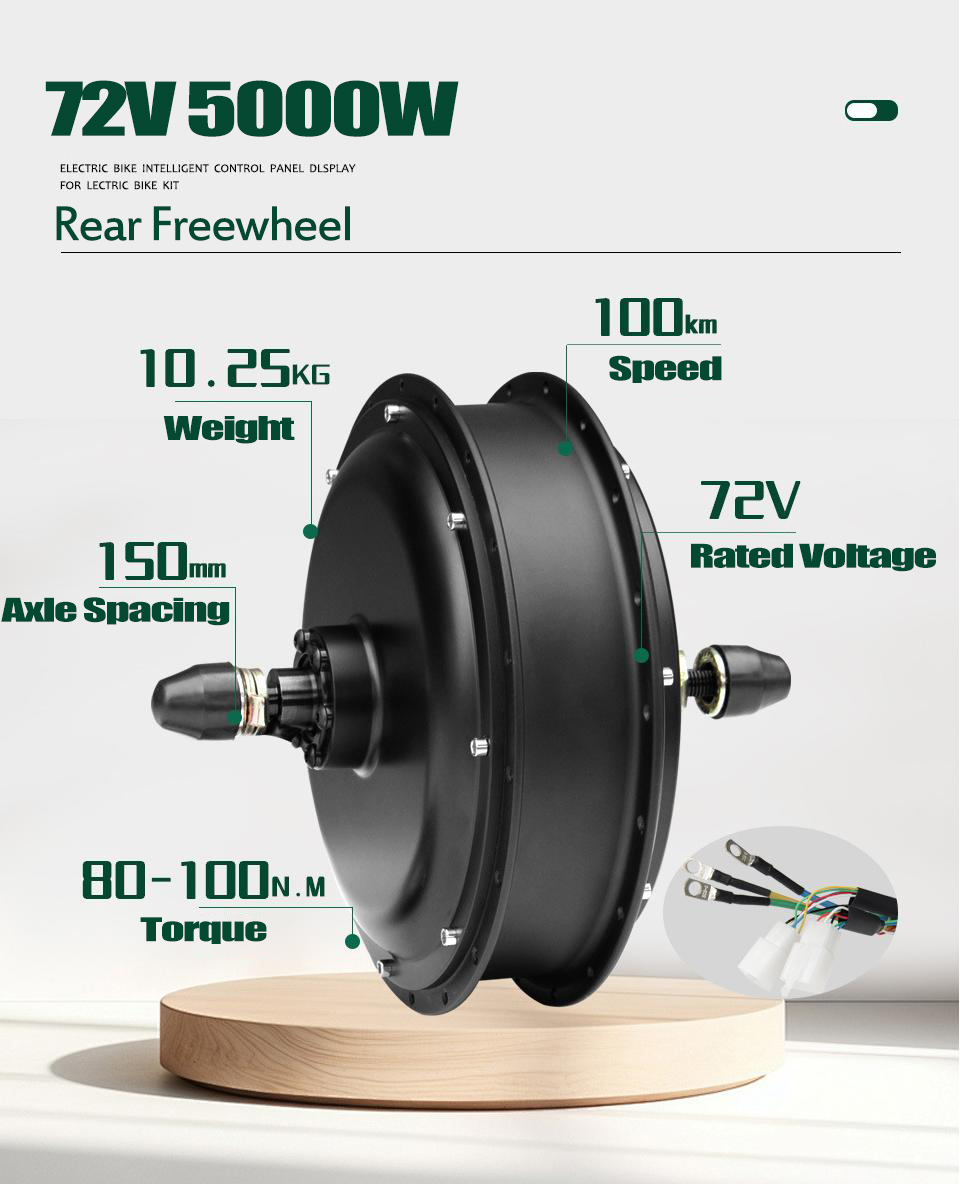 Nowy zestaw do konwersji rower – Ebike Conversion Kit 72V 3000W recenzja i cena