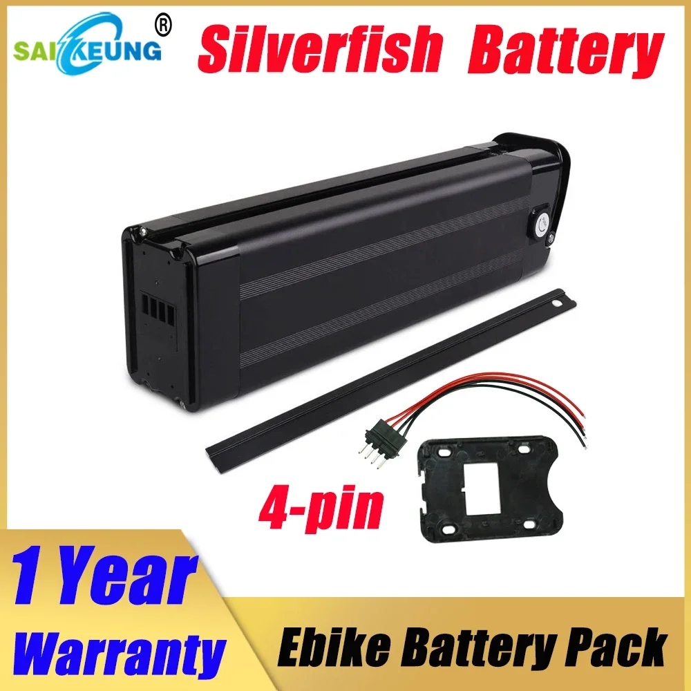 Rower elektryczny SilverFish 4 – Ebike Battery 48V 20Ah Hailong recenzja i cena