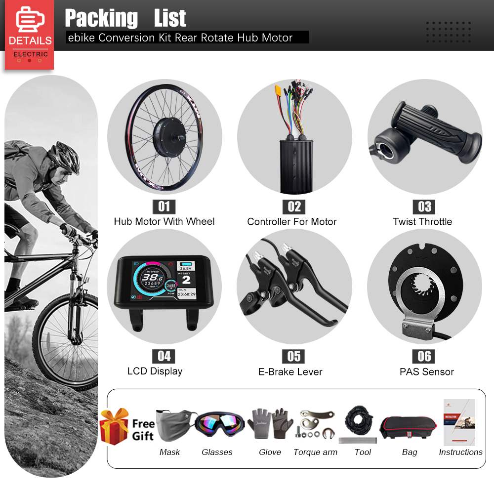 Zestaw do konwersji roweru ele – 72V 5000W Hub Motor Kit recenzja i cena