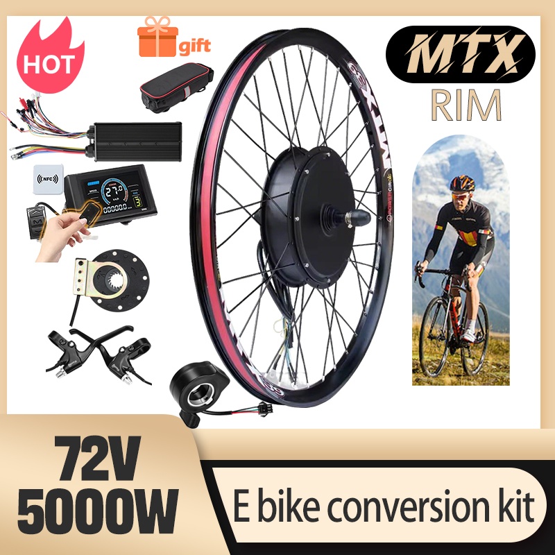 Zestaw do konwersji roweru ele – 72V 5000W Hub Motor Kit recenzja i cena